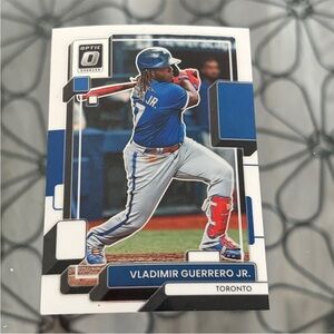 Vladimir Guerrero Jr 2022 Donruss Optic Toronto Blue Jays Baseball Card